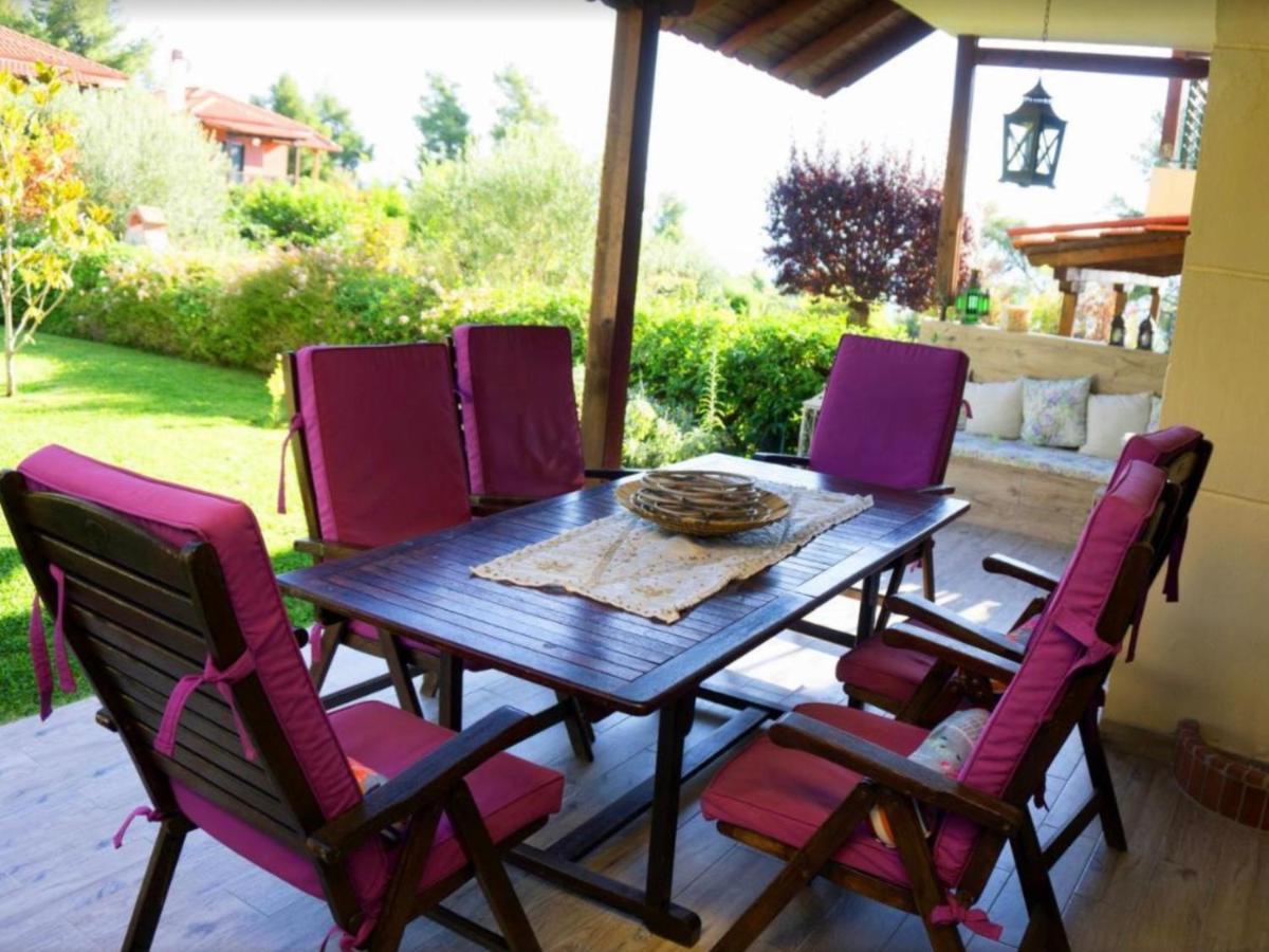 Amazing Villa With Views Sea In Paliouri Exterior photo